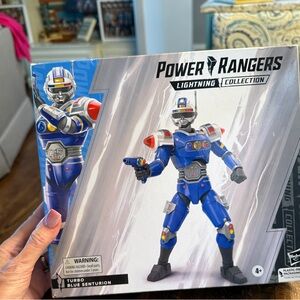 Power Rangers Lightning Collection Turbo Blue Senturion Action Figure - Blue